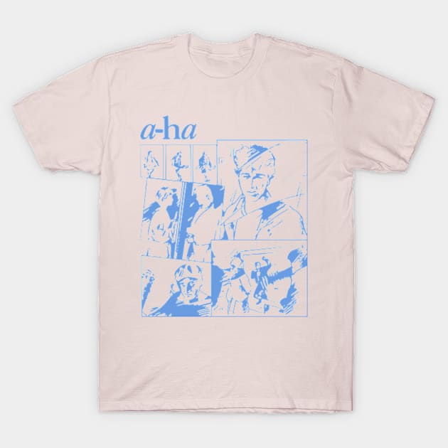 A-ha Comic T-Shirt by SmileLeeQiTees